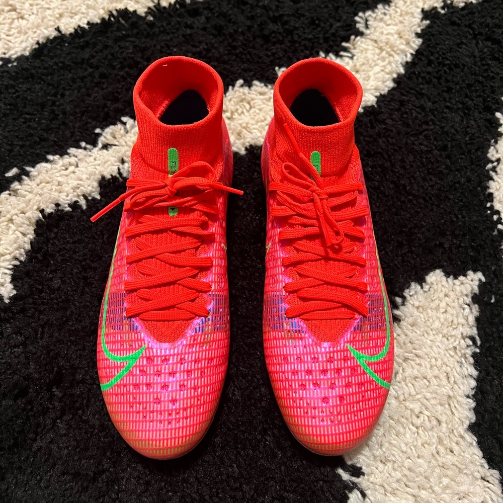 Nike Mercurial Superfly 8 Elite FG 'Bright Crimson Indigo Burst'